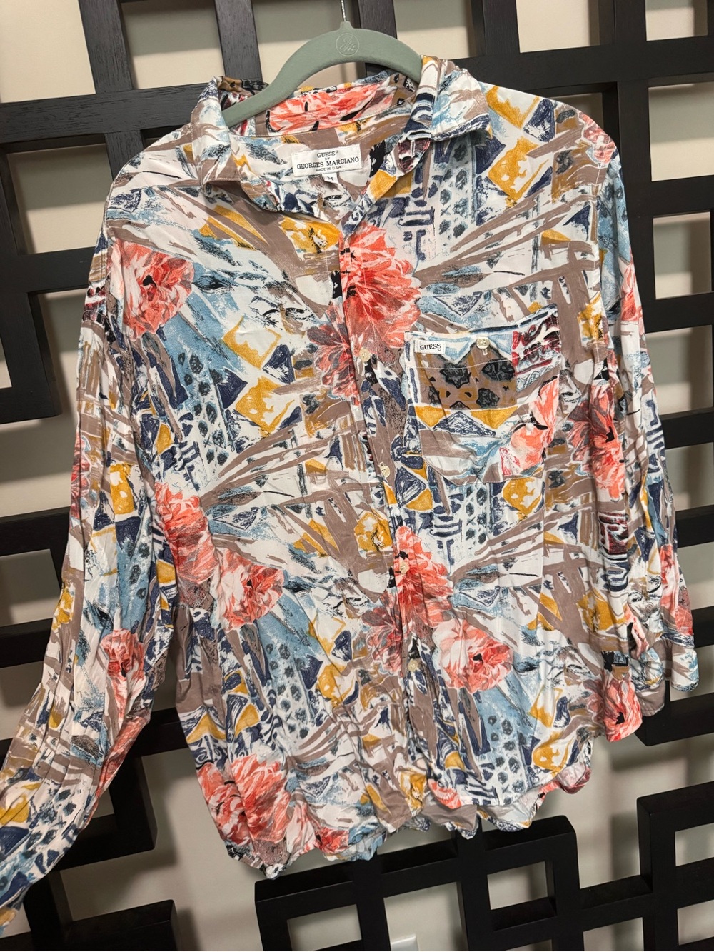 Vintage Guess by Georges Marciano button-up shirt